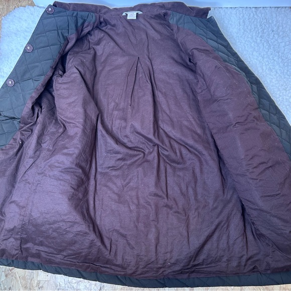 SUNDANCE Catalog Quilted Utility Corduroy Collar Barn Jacket - Picture 3 of 5